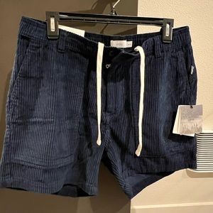 Onia Mens Corderoy Shorts 5” inseam